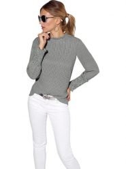 WITT WEIDEN Bluzka w kolorze szarym rozmiar: 50. Szare bluzki damskie WITT WEIDEN, bez wzorów, bez kołnierzyka, bez ramiączek. Za 43.99 zł.