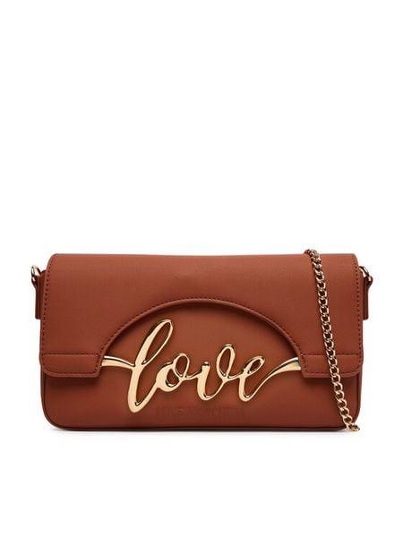 LOVE MOSCHINO Torebka JC4272PP0PKR0208 Brązowy. Brązowe torebki klasyczne damskie Love Moschino, bez wzorów, ze skóry, bez dodatków. Za 879.99 zł.