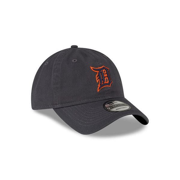 Czapka z daszkiem New Era Tigers 9TWENTY MLB Core Classic. Szare czapki męskie New Era, bez wzorów, sportowe. Za 183.00 zł.