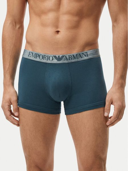 Emporio Armani Underwear Komplet bokserek EM000259 AF18886 MB396 Granatowy. Niebieskie bokserki męskie Emporio Armani Underwear, bez wzorów, z bawełny. Za 269.99 zł.