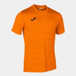Koszulka do biegania męska Joma Grafity III. Brązowe t-shirty sportowe męskie Joma, m, z poliesteru, bez ramiączek, do biegania. Za 103.25 zł.