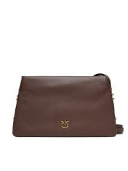 PINKO Torebka Triplet AI 25026 PLTT 105161 A0QO Brązowy. Brązowe listonoszki damskie Pinko, bez wzorów, ze skóry, bez dodatków. Za 1,779.00 zł.