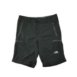 Second life - The North Face szorty męskie cargo - Jak nowy. Czarne szorty męskie The North Face, bez wzorów, z materiału, klasyczne. Za 106.46 zł.