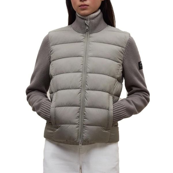 Kurtka ECOALF DENALI HYBRID WOMA Beżowy. Brązowe kurtki damskie Ecoalf, bez wzorów, z syntetyku, bez kaptura. Za 952.75 zł.