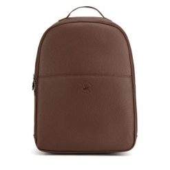 Plecak Beverly Hills Polo Club. Brązowe plecaki męskie Beverly Hills Polo Club, bez wzorów. Za 199.99 zł.
