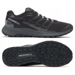 Buty sportowe dla mężczyzn Merrell FLY STRIKE. Czarne obuwie do biegania damskie MERRELL. Za 349.99 zł.