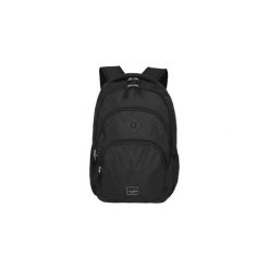 Plecak travelite Basics. Czarne plecaki damskie Travelite, bez wzorów, z materiału, eleganckie. Za 214.00 zł.