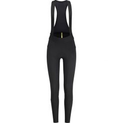 Kombinezon termiczny dla kobiet z ramiączkami Mavic Aksium. Czarne kombinezony damskie MAVIC, bez wzorów, sportowe, bez kołnierzyka, bez ramiączek. Za 501.00 zł.