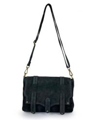 ORE10 Skórzana torebka "Sim" w kolorze czarnym - 30 x 21 x 8 cm rozmiar: onesize. Czarne torebki klasyczne damskie ORE10, bez wzorów, z materiału, bez dodatków. Za 173.99 zł.