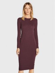 Brave Soul Sukienka codzienna LDRJ-149ELLA Fioletowy Slim Fit. Fioletowe sukienki damskie Brave Soul, na co dzień, s, bez wzorów, z bawełny, bez kołnierzyka, bez ramiączek, proste. Za 169.99 zł.