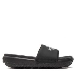 Klapki The North Face. Czarne klapki damskie The North Face, bez wzorów, bez obcasa. Za 159.99 zł.