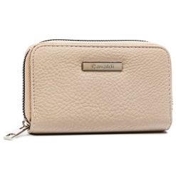Portfel na zamek 4U Cavaldi ABT-01-BL beżowy. Brązowe portfele damskie 4U Cavaldi, bez wzorów, ze skóry ekologicznej. Za 18.99 zł.