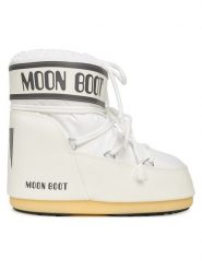Moon Boot Śniegowce Mb Icon Low Nylon 80D1409340 Biały. Białe buty zimowe męskie Moon Boot, z nylonu, bez zapięcia. Za 759.99 zł.