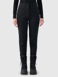 4F Spodnie funkcyjne w kolorze czarnym rozmiar: L. Czarne spodnie dresowe damskie 4f, l, bez wzorów. Za 170.07 zł.