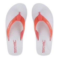 Japonki damskie Lady Catarina. Brązowe klapki damskie Regatta, bez wzorów, bez obcasa. Za 64.00 zł.