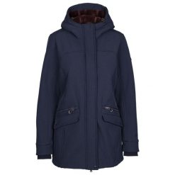 Trespass Anza - Damska kurtka softshellowa Navy Marl. Niebieskie kurtki damskie Trespass, bez wzorów, z softshellu, bez kaptura. Za 398.99 zł.