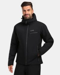 Kurtka narciarska Kilpi Flip. Czarne kurtki narciarskie i snowboardowe damskie Kilpi, m, bez wzorów, z materiału, z kapturem, narciarskie. Za 546.50 zł.