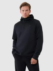 BLUZA MĘSKA 4F TRENINGOWA SZYBKOSCHNĄCA L TFSWM457 KOLOR CZARNY. Czarne bluzy bez kaptura męskie 4f, l, z bawełny. Za 184.99 zł.