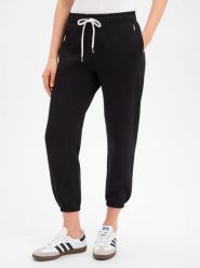 Polo Ralph Lauren Damskie spodnie do biegania Kobiety Materiał dresowy niebieski jednolity, XL. Niebieskie spodnie materiałowe damskie Polo Ralph Lauren, bez wzorów, z dresówki, eleganckie. Za 729.95 zł.