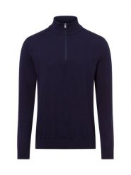 Selected sweter z dzianiny - SLHBerg Mężczyźni Bawełna niebieski, XXL. Niebieskie swetry męskie Selected, m, bez wzorów, z bawełny, bez kołnierzyka. Za 299.95 zł.