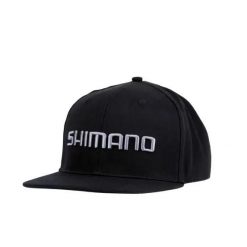Czapka typu snapback Shimano. Czarne czapki męskie SHIMANO, bez wzorów, z bawełny. Za 115.00 zł.