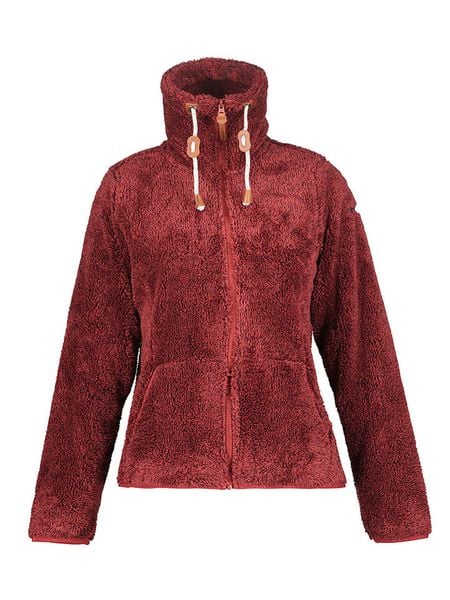 Icepeak Kurtka polarowa "Colony" w kolorze bordowym rozmiar: M. Czerwone kurtki damskie ICEPEAK, m, bez wzorów, z materiału, bez kaptura. Za 135.49 zł.