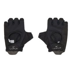 Rękawiczki treningowe damskie Nike Vapor Elite FG. Czarne rękawiczki damskie Nike, bez wzorów. Za 119.99 zł.
