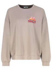 Sublevel Bluza w kolorze szaroróżowym rozmiar: XS. Różowe bluzy bez kaptura damskie Sublevel, xs. Za 96.60 zł.