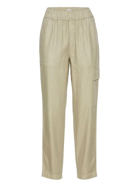 Camel Active Spodnie w kolorze beżowym rozmiar: W32/L30. Brązowe spodnie materiałowe damskie Camel Active, bez wzorów, z materiału. Za 187.96 zł.
