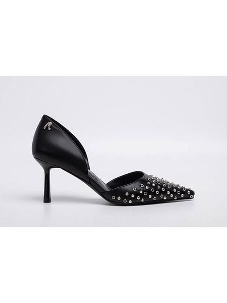 Replay Czółenka w kolorze czarnym rozmiar: 40. Czarne czółenka damskie Replay, bez wzorów, bez obcasa. Za 226.77 zł.