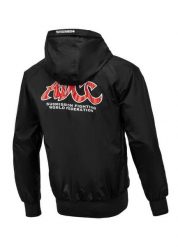 Kurtka przejściowa męska Pitbull z kapturem Athletic ADCC. Czarne kurtki męskie PITBULL, na lato, m, z aplikacjami, z meshu, klasyczne, z kapturem. Za 239.00 zł.