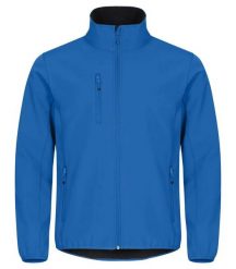 Clique Classic Softshell Jacket – 96% Poliester z Recyklingu, Męska. Niebieskie kurtki softshell damskie CLIQUE, m, bez wzorów, z lycry, bez kaptura. Za 266.51 zł.