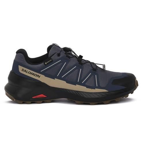 Buty do biegania męskie Salomon Speedcross Peak GTX. Niebieskie buty fitness męskie Salomon, do biegania, salomon speedcross. Za 802.00 zł.
