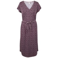 Trespass Lynsey - Sukienka damska w kolorze damskim ze zwierzęcym nadrukiem. Fioletowe sukienki damskie Trespass, s, bez wzorów, sportowe, bez kołnierzyka, bez ramiączek, mini, sportowe. Za 261.99 zł.