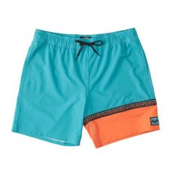 Szorty kąpielowe męskie Billabong Burleigh Layback. Niebieskie szorty sportowe męskie Billabong, m, z elastanu, żeglarskie. Za 129.99 zł.