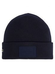 Lacoste Czapka RB9885 Granatowy. Niebieskie czapki zimowe damskie Lacoste, z syntetyku. Za 239.99 zł.