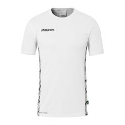 Koszulka Uhlsport Progressive 28 Poly. Białe t-shirty sportowe męskie UHLSPORT, l, z materiału, bez ramiączek, na fitness i siłownię. Za 122.00 zł.