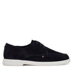 Mokasyny Tommy Hilfiger. Niebieskie mokasyny męskie Tommy Hilfiger. Za 369.99 zł.