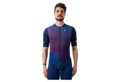 Koszulka rowerowa męska Alé Cycling PR-E Onda. Czerwone t-shirty sportowe męskie ALÉ CYCLING, na wiosnę, l, z elastanu, bez ramiączek, rowerowe. Za 452.99 zł.