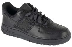 Buty sportowe Sneakersy męskie, Air Force 1 Low x Slam Jam. Czarne buty sportowe na co dzień męskie Nike, z materiału, bez zapięcia, trekkingowe, nike air force. Za 499.99 zł.
