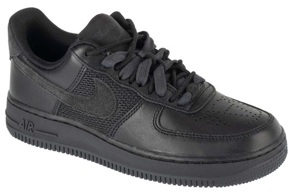 Buty sportowe Sneakersy męskie, Air Force 1 Low x Slam Jam. Czarne buty sportowe na co dzień męskie Nike, z materiału, bez zapięcia, trekkingowe, nike air force. Za 499.99 zł.