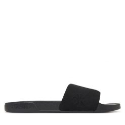 Klapki Calvin Klein. Czarne klapki i japonki męskie CALVIN KLEIN. Za 169.99 zł.