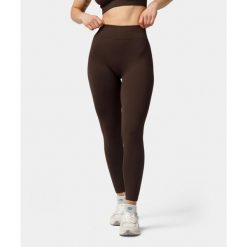 Second Life - Legginsy bezszwowe push-up Carpatree Elite... - Stan Doskonały. Brązowe legginsy damskie Carpatree, m, bez wzorów, z elastanu. Za 143.99 zł.