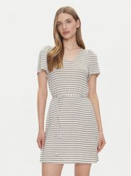 Vero Moda Sukienka letnia Gina 10325612 Beżowy Regular Fit. Brązowe sukienki damskie Vero Moda, na lato, s, bez wzorów, z wiskozy, bez kołnierzyka, bez ramiączek. Za 119.99 zł.