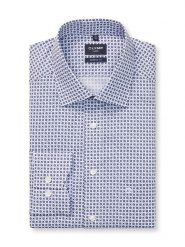 OLYMP Koszula "Luxor" - Modern fit - w kolorze biało-niebieskim rozmiar: 40. Białe koszule męskie Olymp, bez wzorów, z bawełny, bez kołnierzyka, bez ramiączek. Za 156.61 zł.