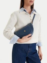 Beverly Hills Polo Club Torebka CEO-BHPC-C-007-09 Granatowy. Niebieskie listonoszki damskie Beverly Hills Polo Club, bez wzorów, z materiału, bez dodatków. Za 159.99 zł.