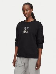 KARL LAGERFELD Bluza B3W20047 Czarny Regular Fit. Czarne bluzy bez kaptura damskie Karl Lagerfeld, xs, z bawełny. Za 649.99 zł.