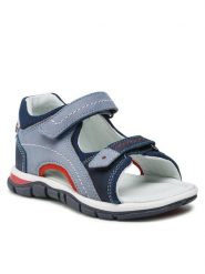 Lasocki Kids Sandały CI12-3033-01 Granatowy. Niebieskie sandały chłopięce Lasocki Kids, z nubiku, bez zapięcia. Za 69.99 zł.