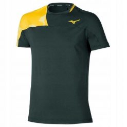 Koszulka sportowa Mizuno Daybreakers Shadow SS Tee. Czarne t-shirty sportowe męskie Mizuno, bez ramiączek, tenisowe. Za 149.00 zł.