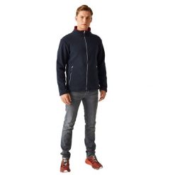 Bluza Polarowa Męska Ascender 250. Czerwone bluzy z kapturem męskie Regatta, na zimę, l, z materiału. Za 77.99 zł.